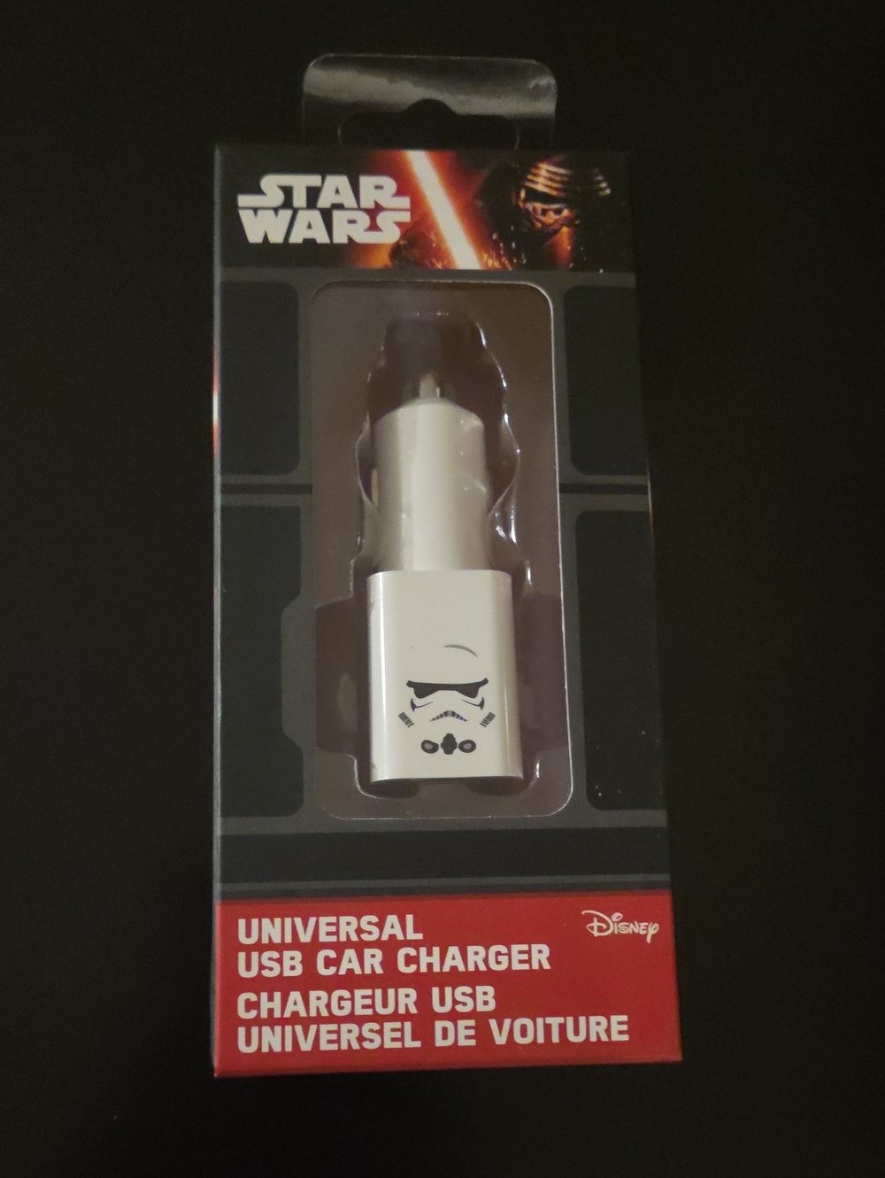 Star Wars White Stormtrooper USB Car Charger